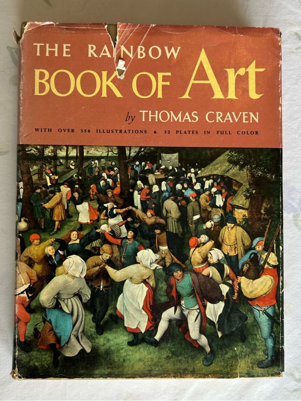 Vintage 50s Academia The Rainbow Book of Art